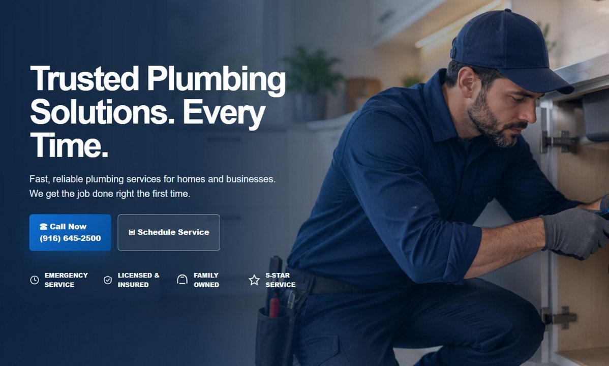 Eagle Plumbing website design