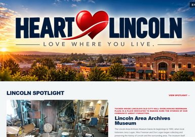 Heart Lincoln website thumbnail