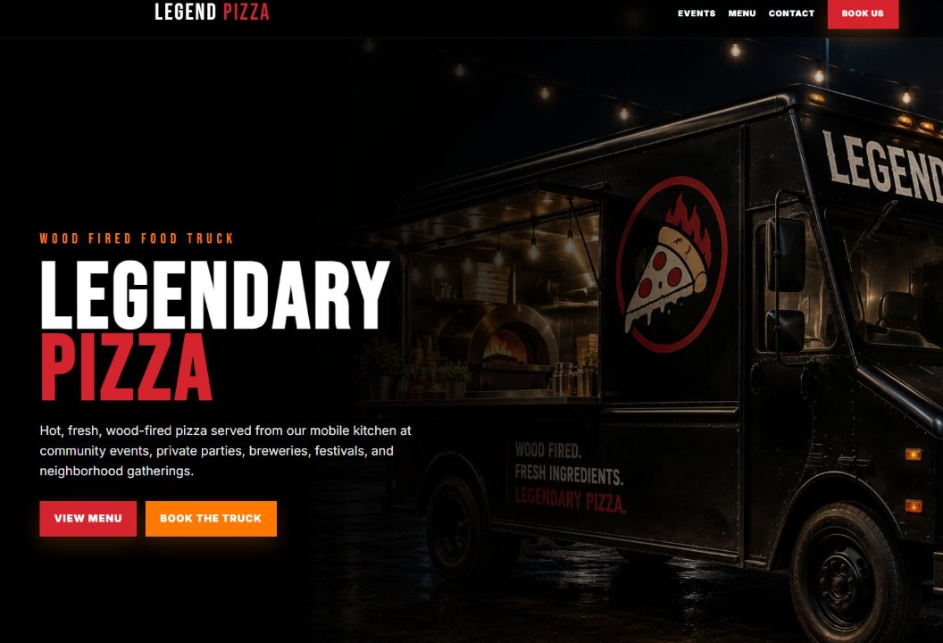 Food Truck Websites