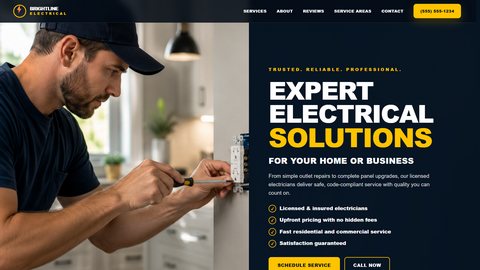 Home Services turnkey website thumbnail
